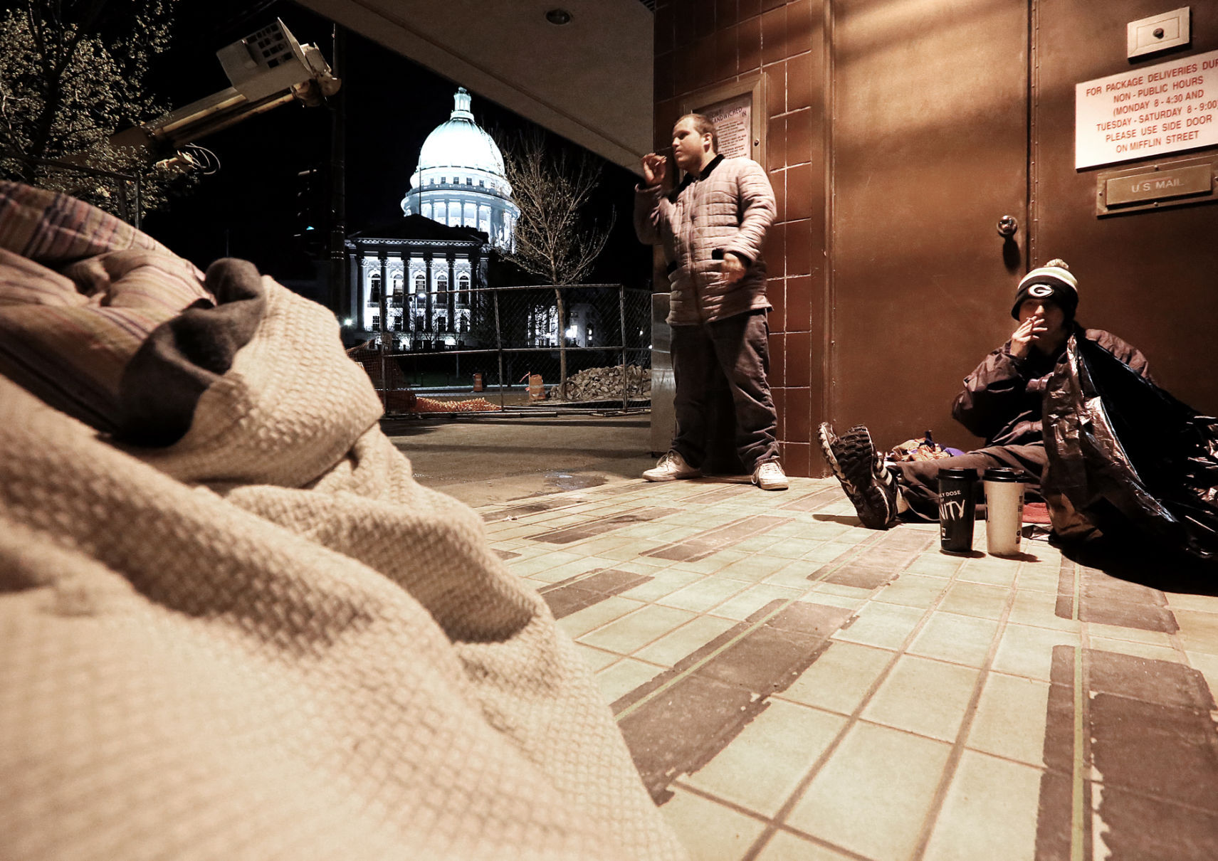 State Capitol homeless